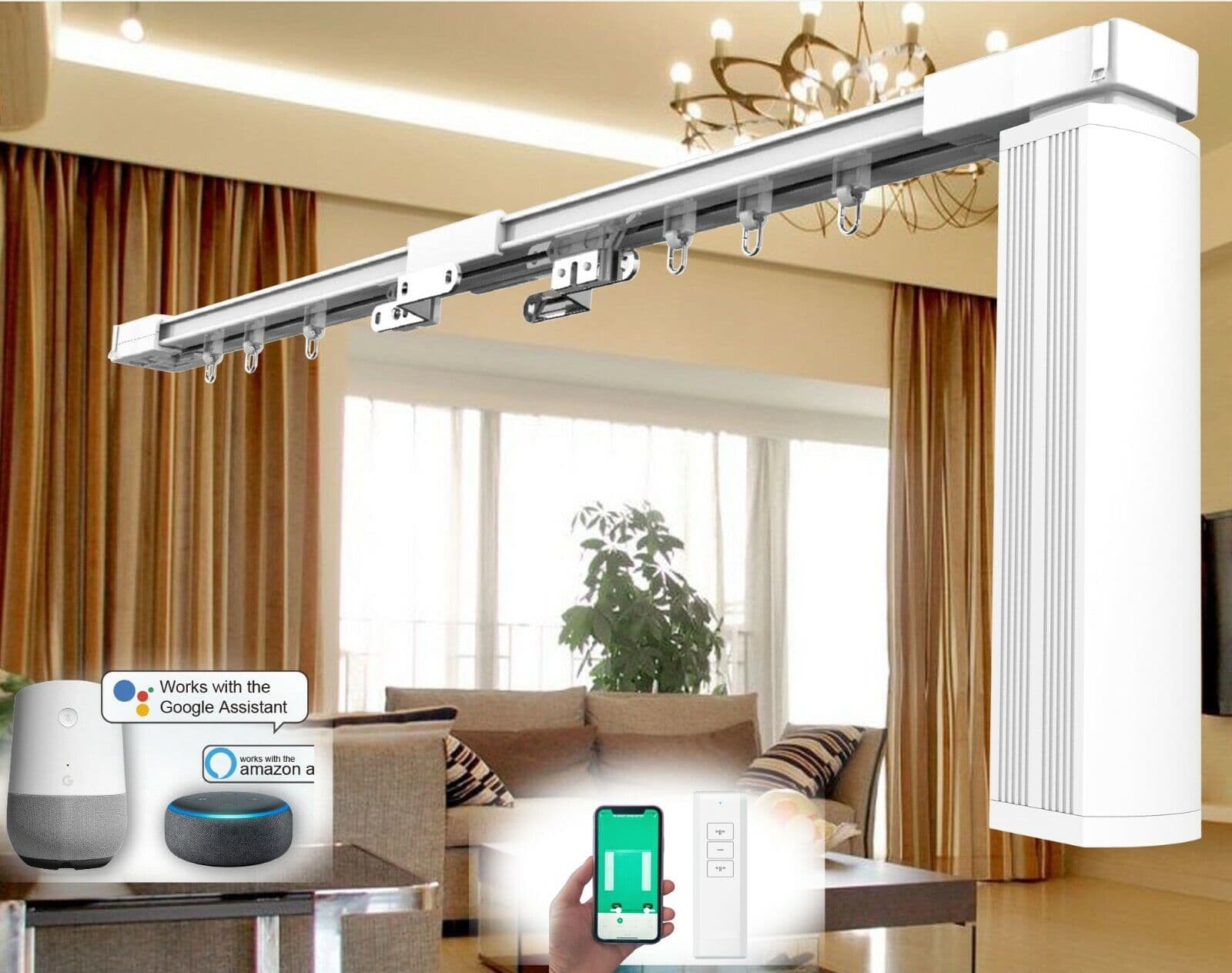 Motorised Curtains image 1