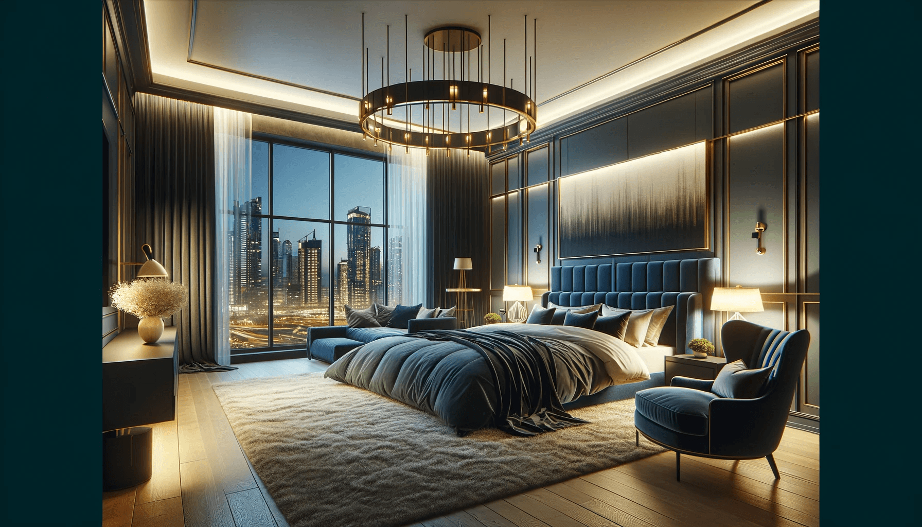 Urban Elegance Bedroom