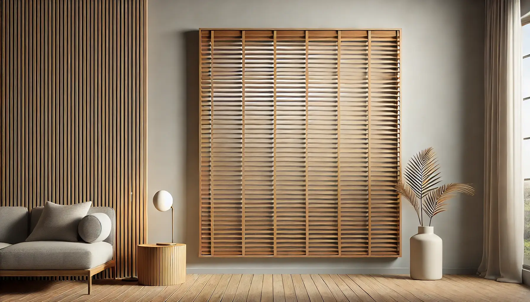 Modern Wooden Blinds Dubai - Custom Wooden Blinds by Modern Furnishing Dubai