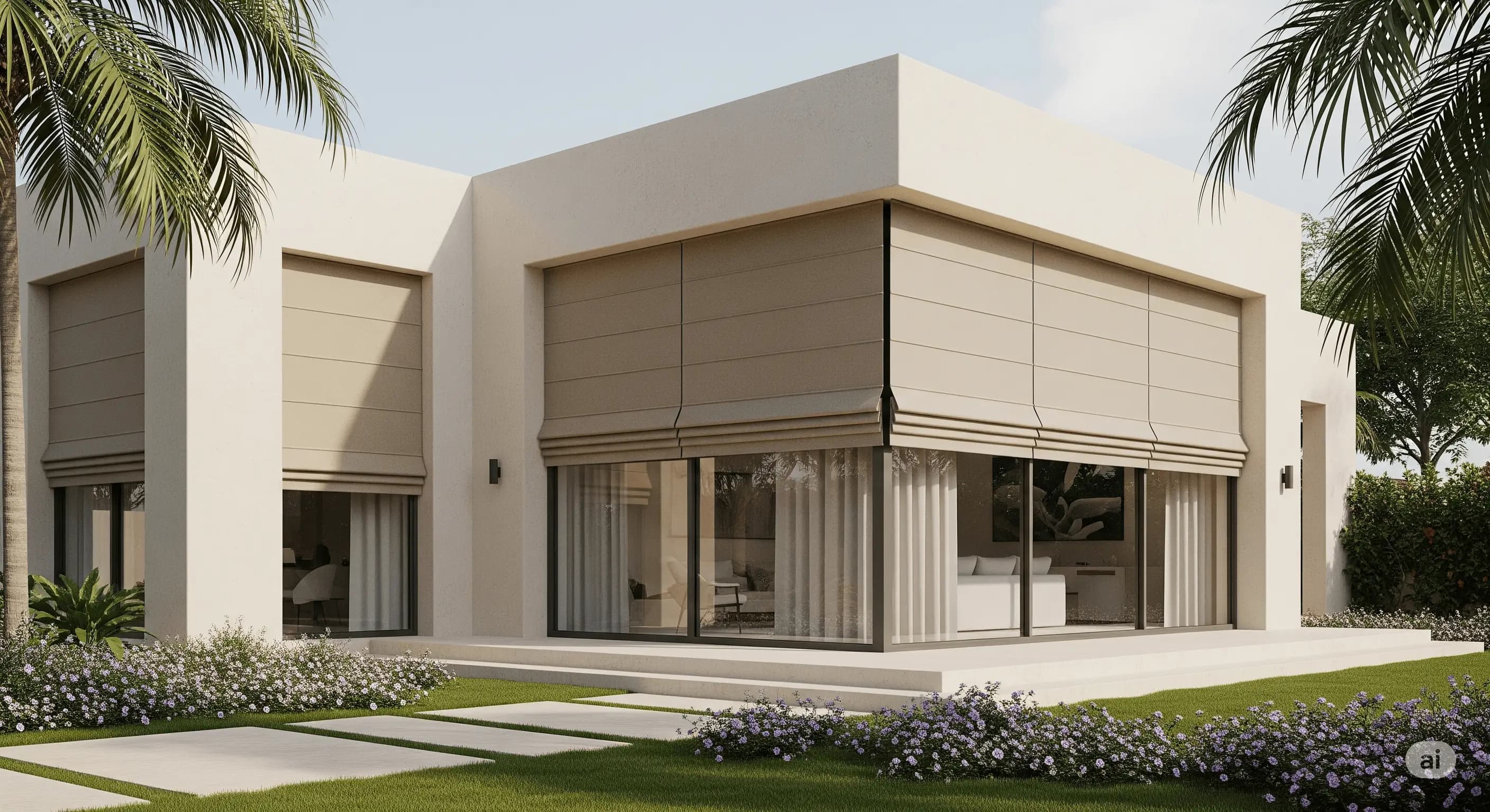 Roman Blinds for Dubai Homes in 2025: Elegant & Functional Window Solutions