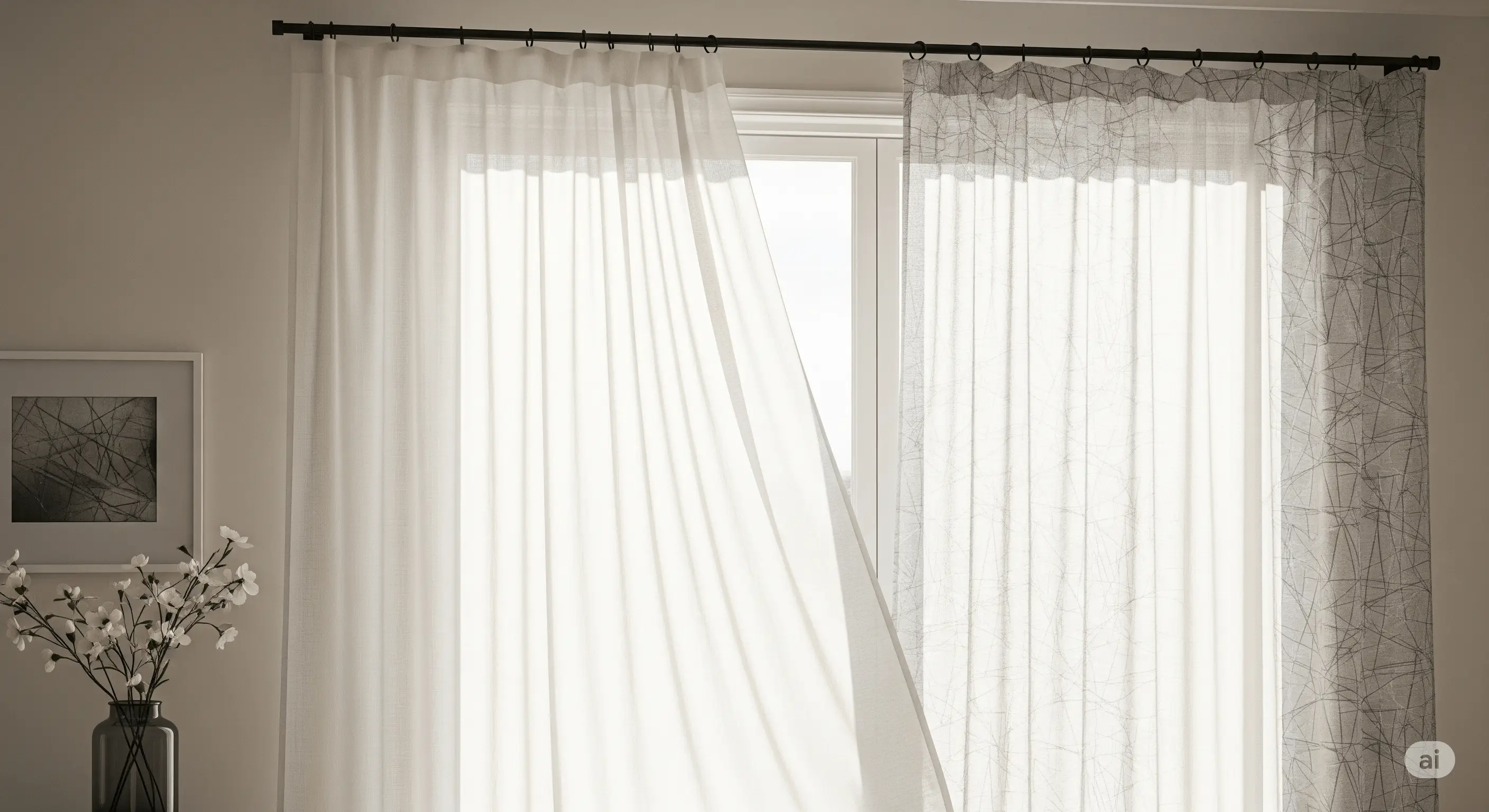 Sheer Beauty: Light, Airy Curtains with a Modern Twist