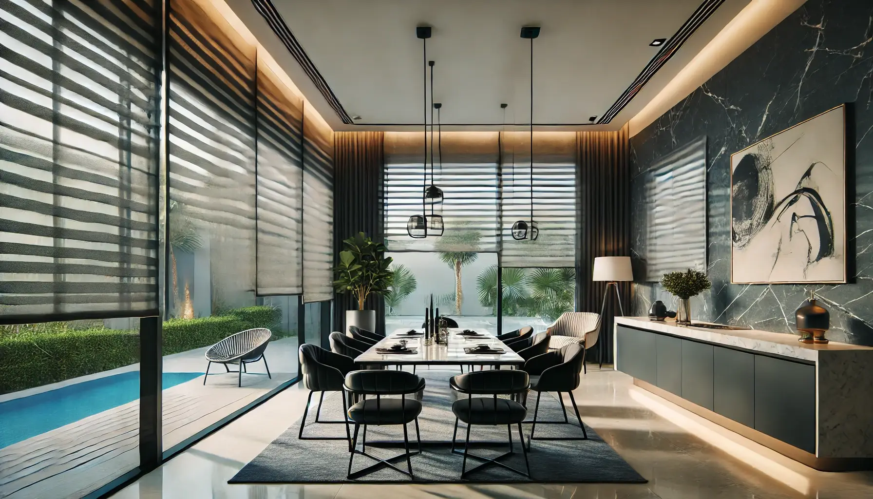 Duplex Blind Customization in Dubai | Modern Furnishing Dubai