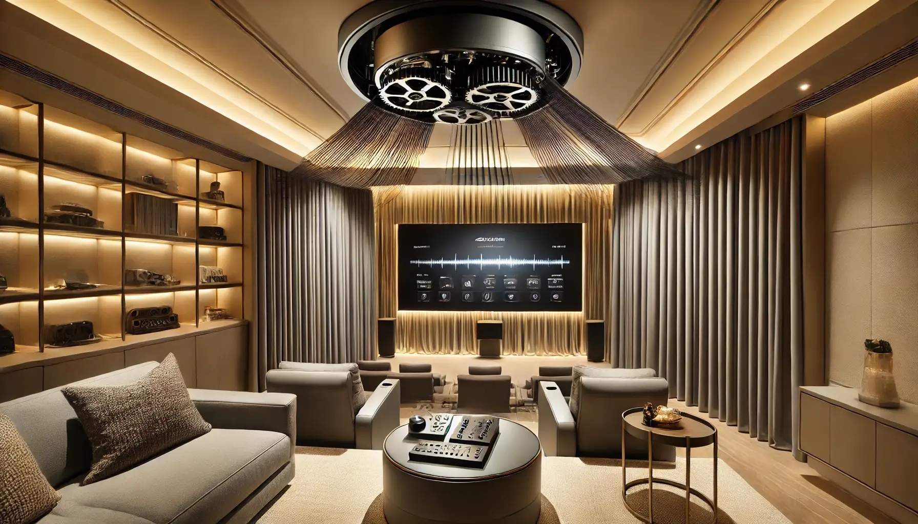 Luxury Motorized Curtains Dubai | Modern Furnishing Dubai