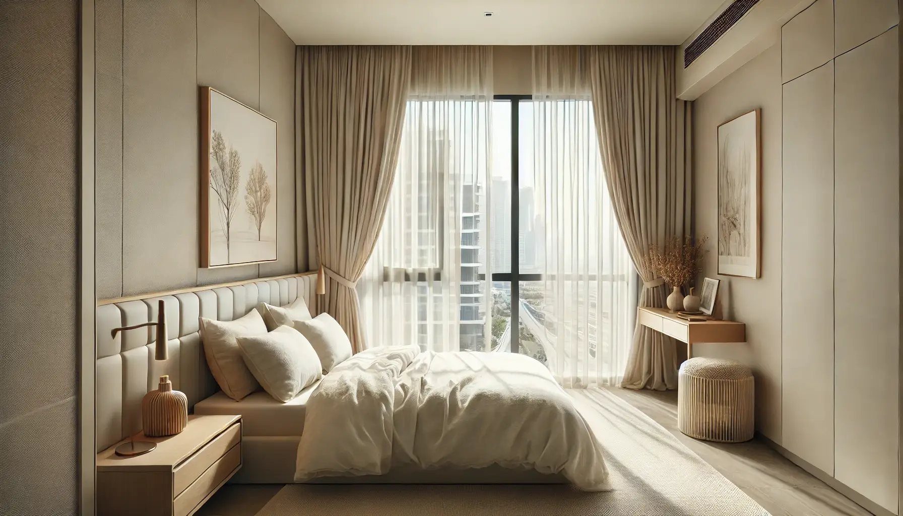 Custom Pinch Pleat Curtains Dubai - Enhance Your Home's Elegance