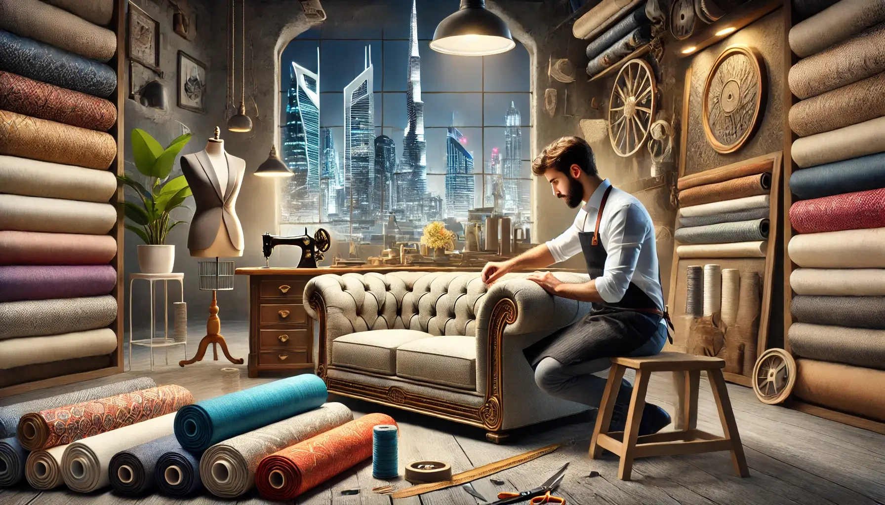 Re-Upholstery Services in Dubai: Transform Your Furniture with Modern Furnishing Dubai