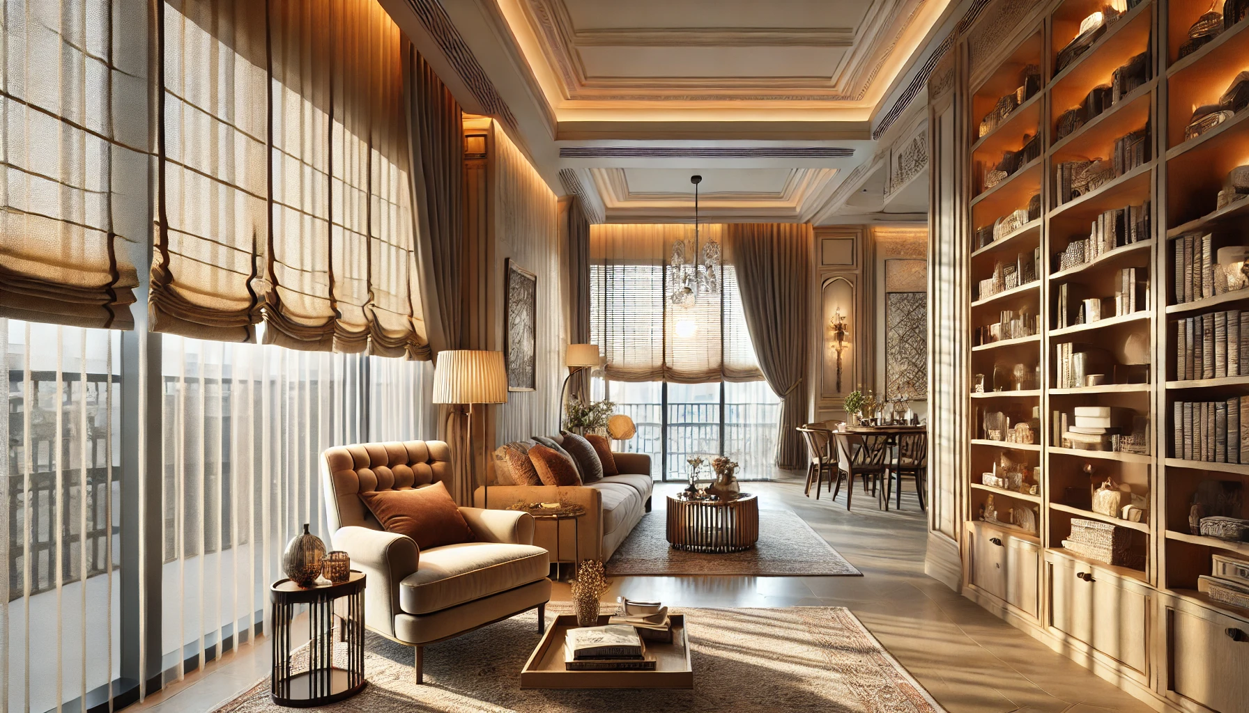 Roman Blinds Specialists Dubai: Stylish & Modern Window Solutions
