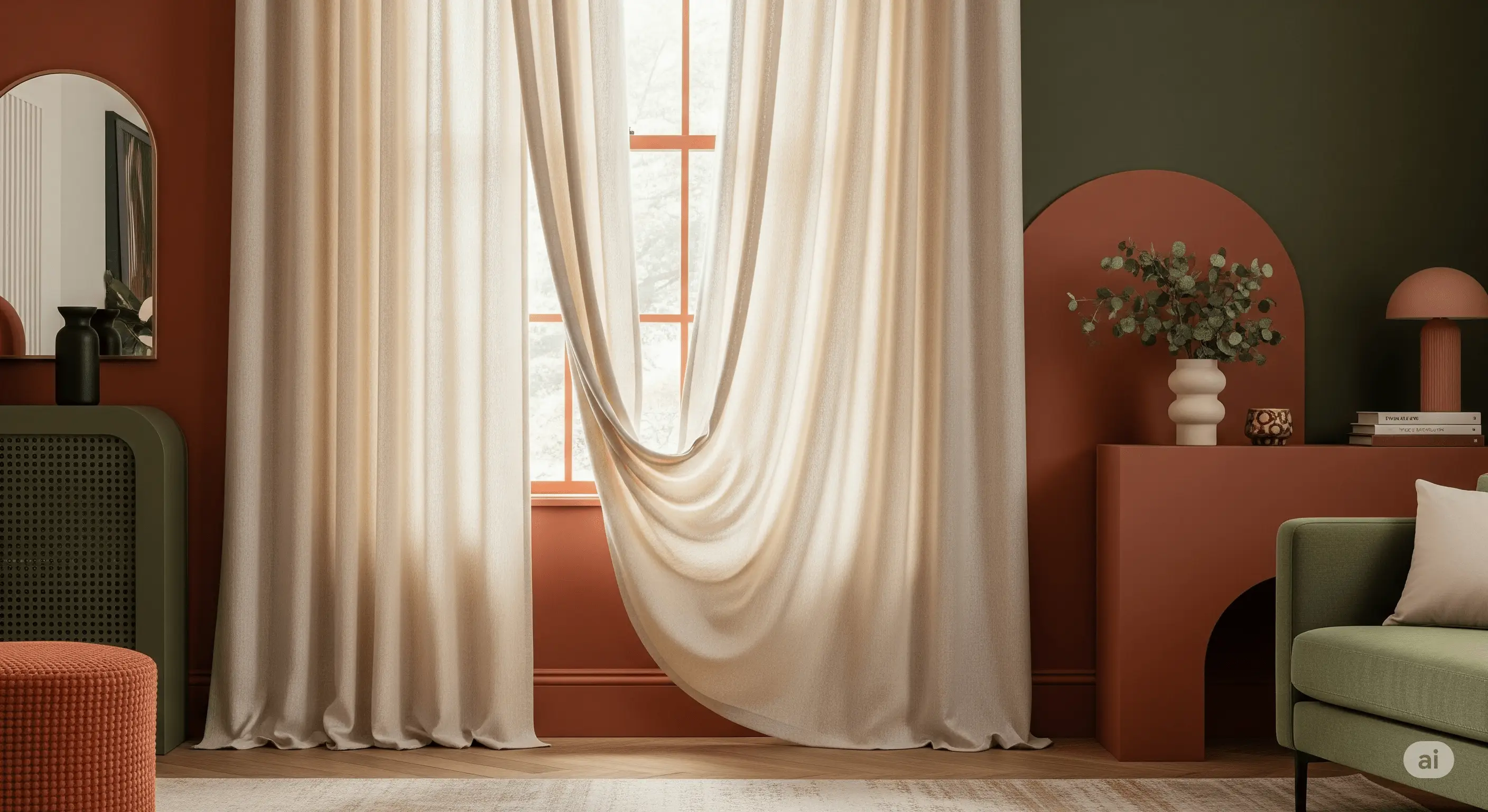 Luxury Linen Curtains Dubai – Elegant & Custom Window Treatments
