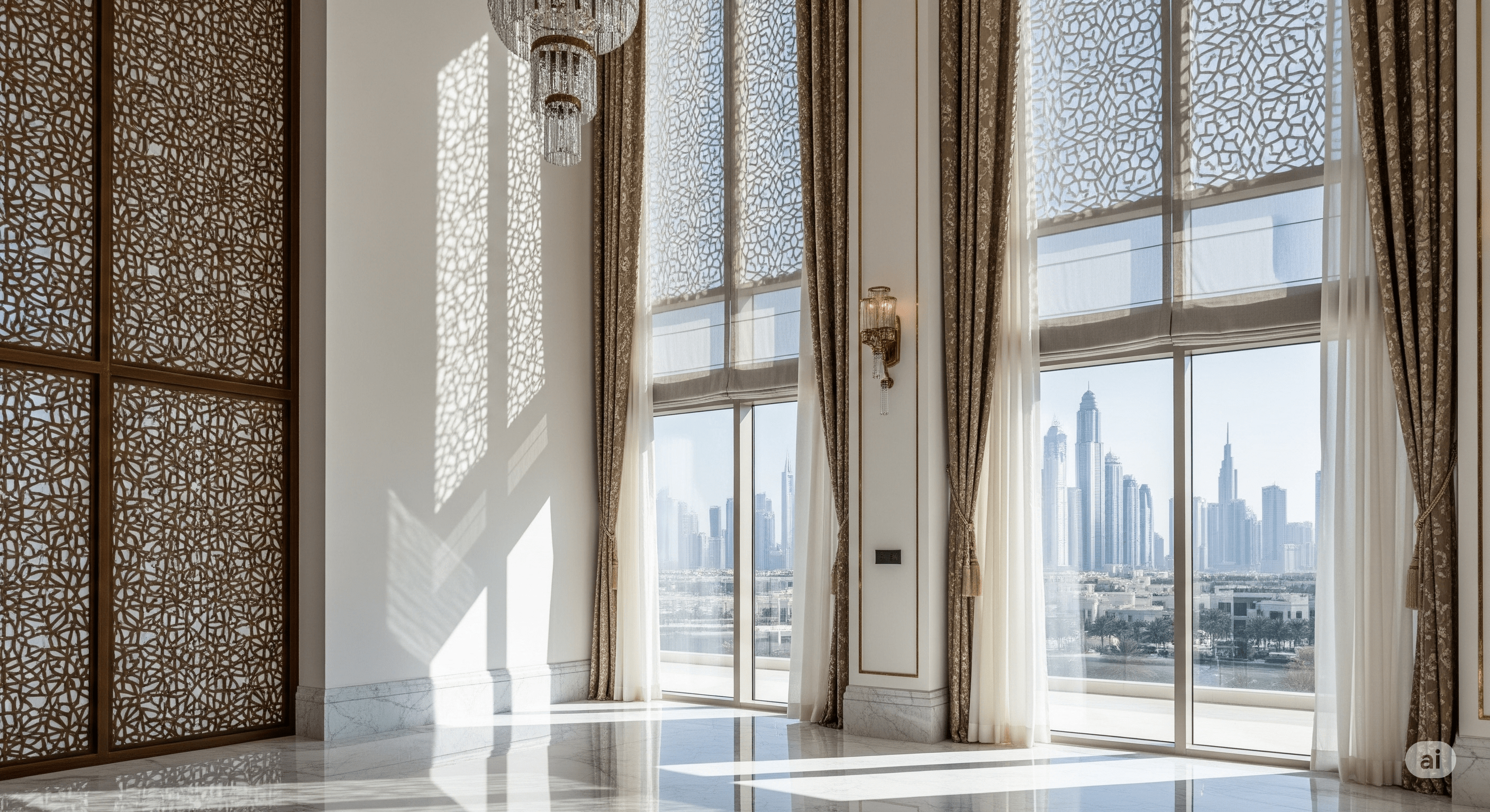 Decorative Window Coverings Dubai – Stylish & Functional Solutions
