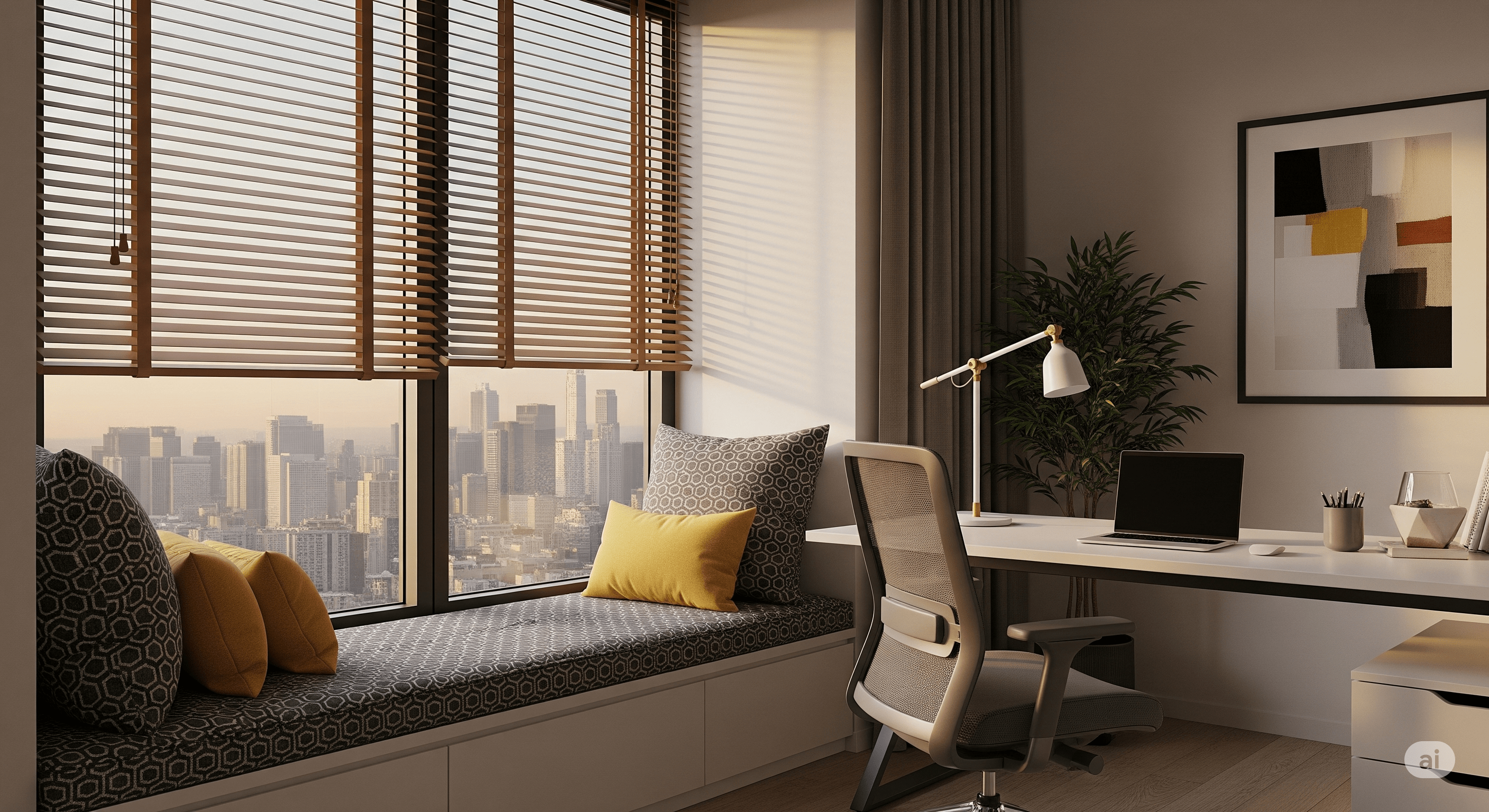 Upgrade Your Office with Custom Cushions & Blinds in the Workplace