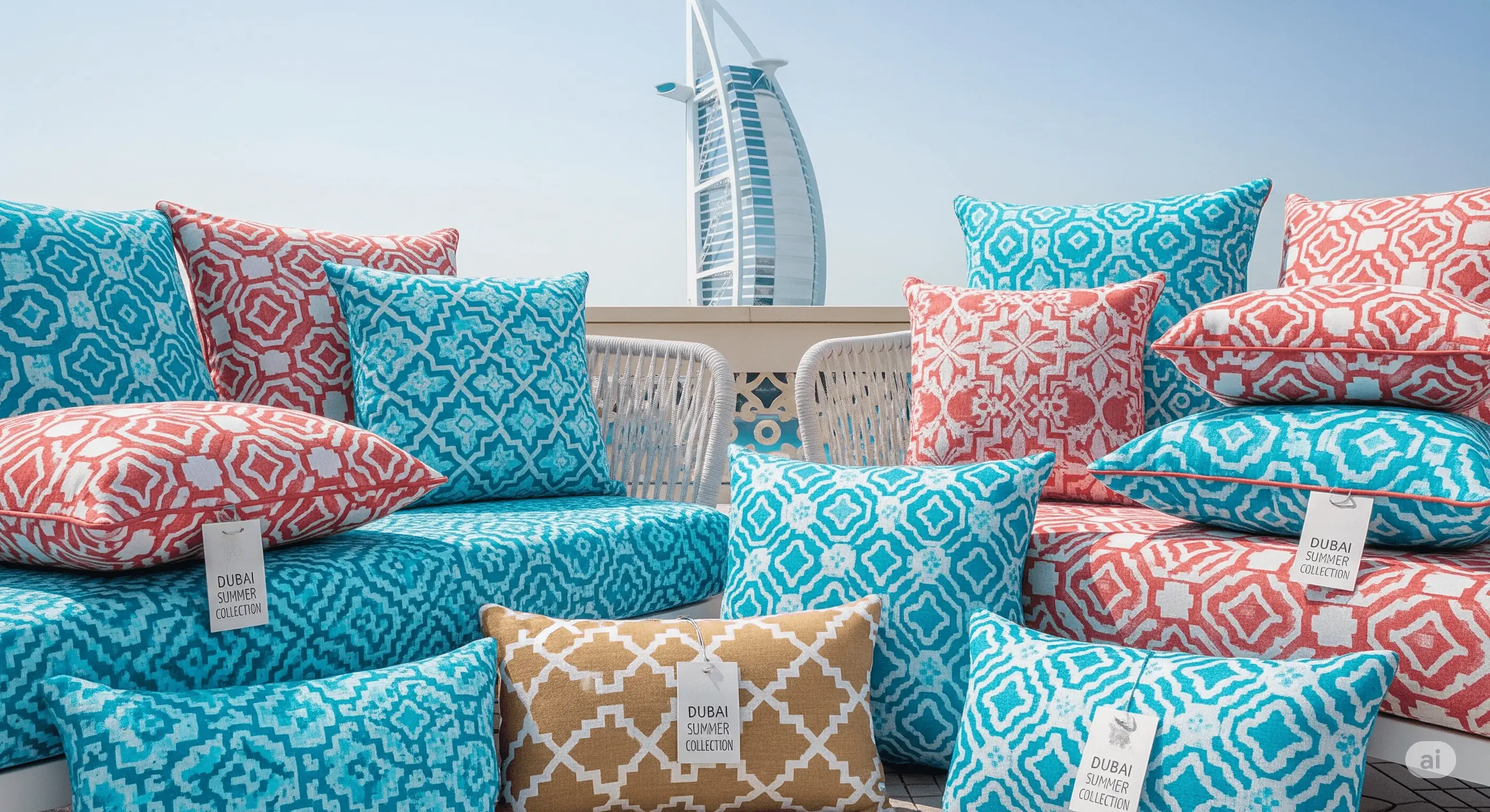 Outdoor Elegance: Customized Cushions Built for Dubai Summers