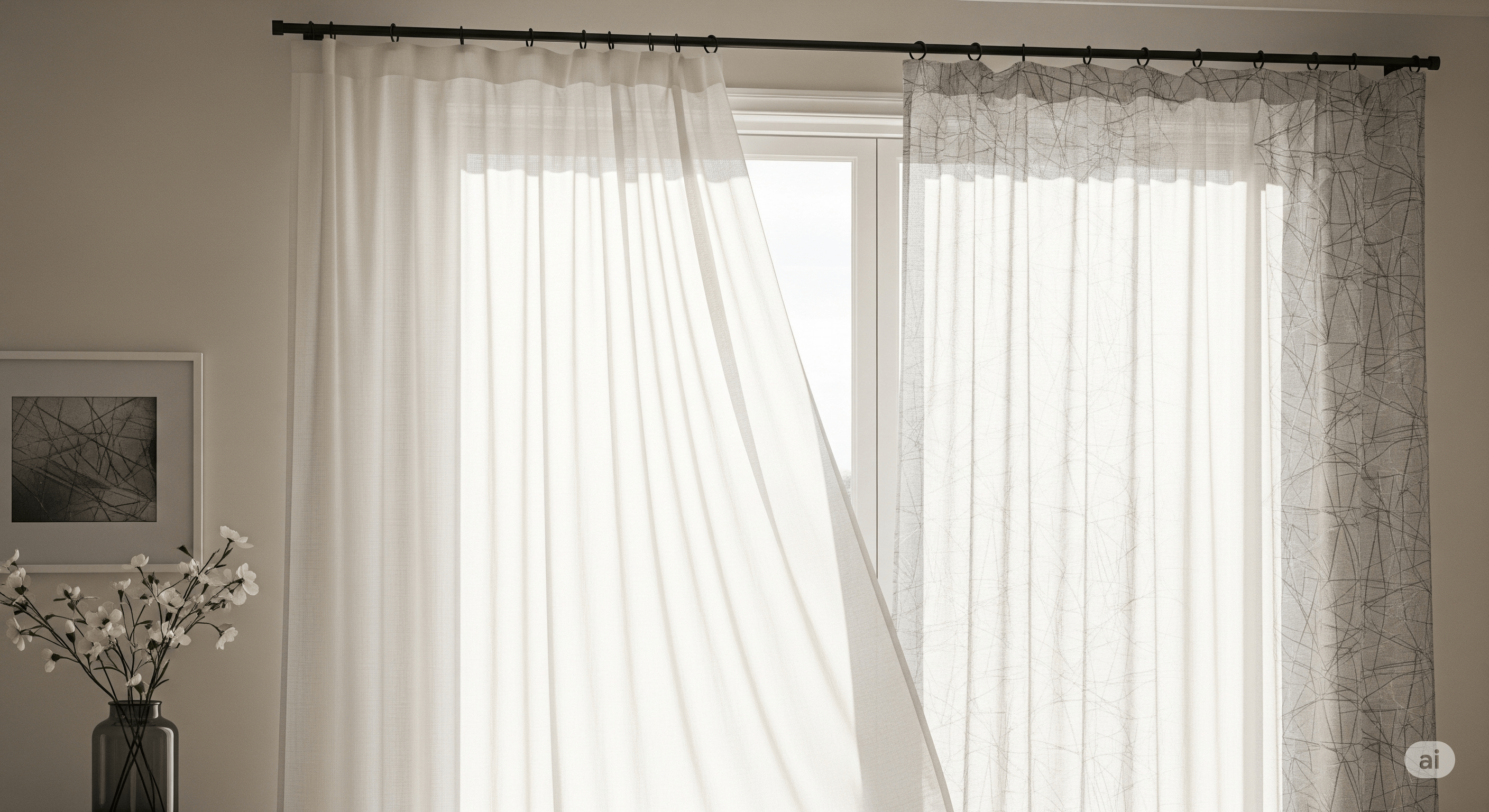 Sheer Beauty: Light, Airy Curtains with a Modern Twist