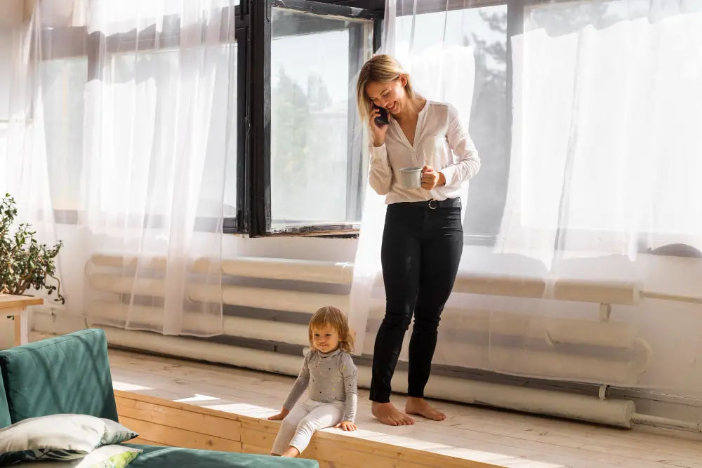 Child Safe Blinds Dubai | Cordless & Motorized Safety